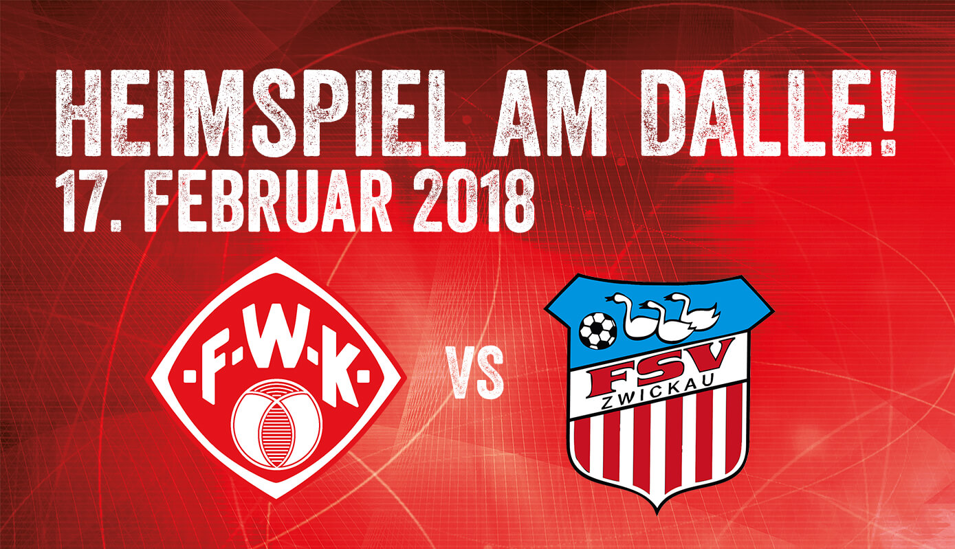 Tickets für das Heimspiel gegen den FSV Zwickau Würzburger Kickers